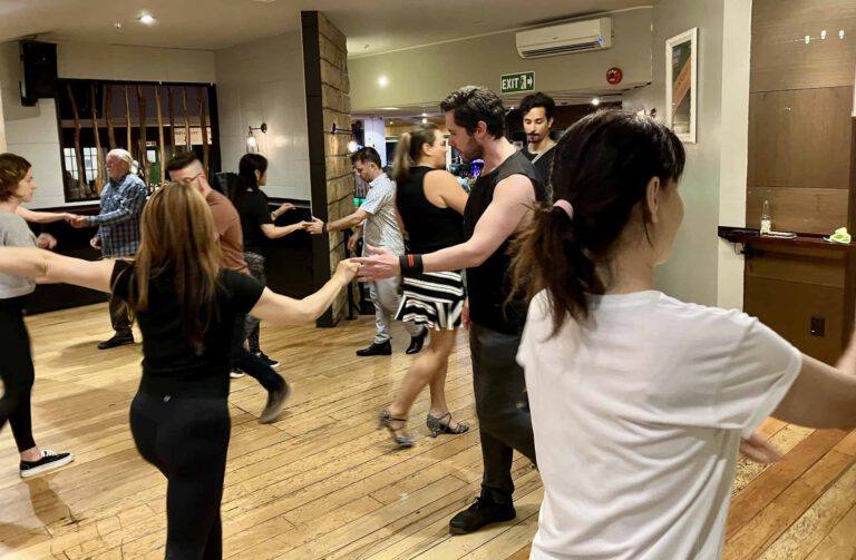 NSLD group zouk class at The Backyard Bar